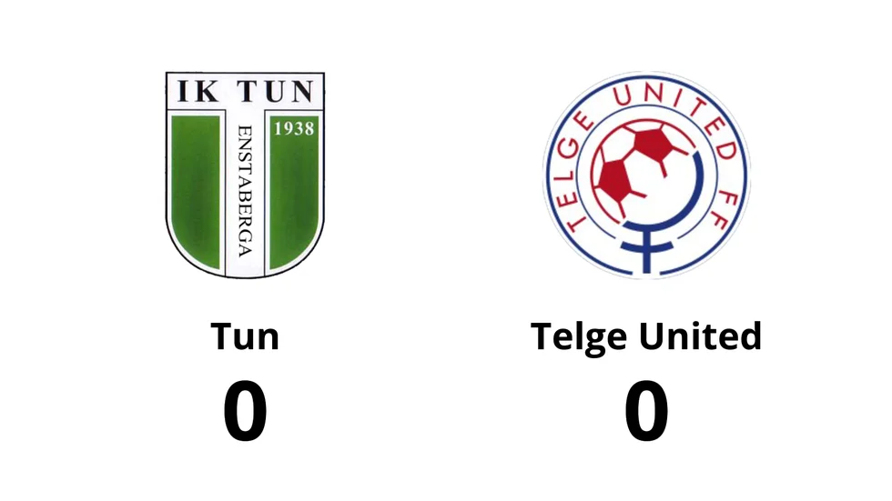 IK Tun spelade lika mot Telge United FF