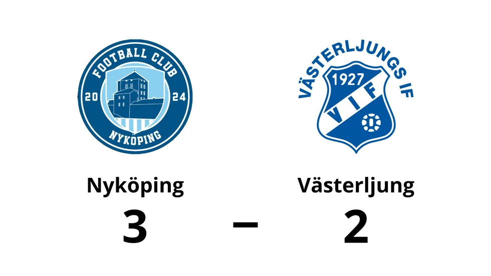 FC Nyköping vann mot Västerljungs IF