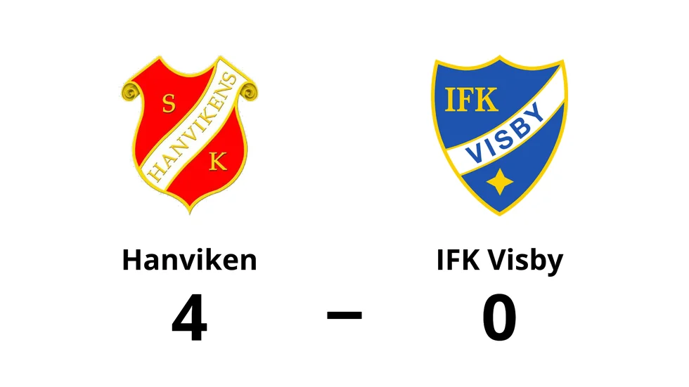 Hanvikens SK vann mot IFK Visby