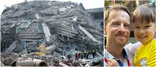 Oskar upplevde jordbävningen i Bangkok: "Sprang ut på gatan"