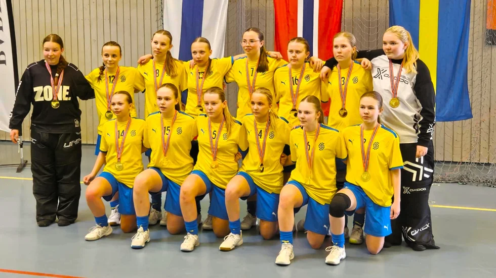 Det svenska guldlaget i Barents Games