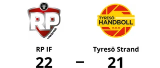 RP tvingade fram avgörande match: "Håller oss till planen"