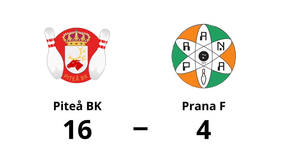 Piteå BK vann mot BK Prana F