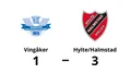 Likaläge i matchserien efter Hylte/Halmstads seger mot Vingåker