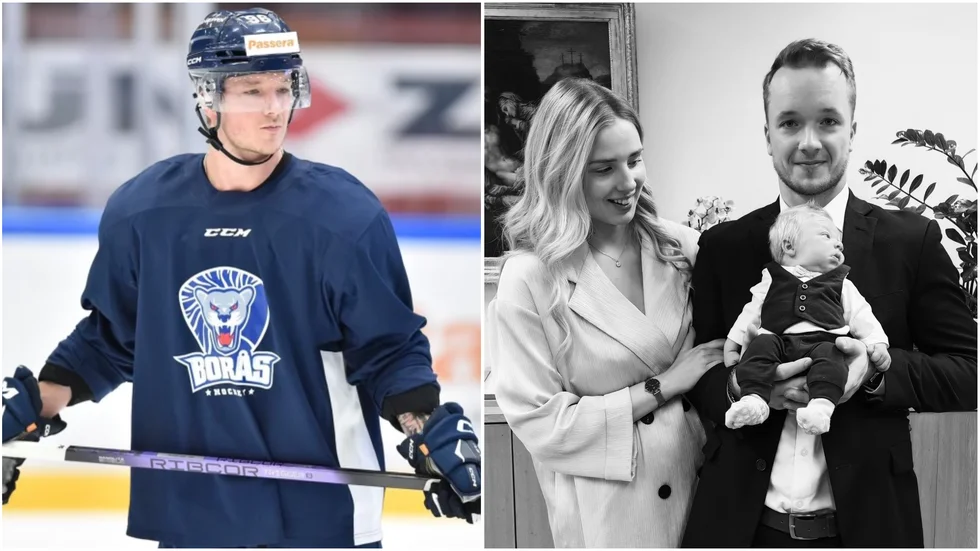 Elias Elomaa har nyss fått sin son, Emil. Nu är forwarden från Tammerfors klar för en flytt till Norrbotten och Boden Hockey.