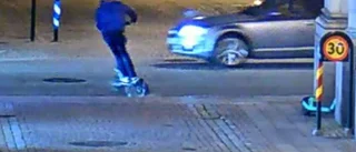 Här kör den påverkade 22-åringen rätt ut i trafiken 
