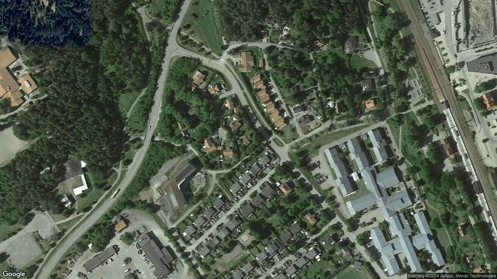 Området kring Ängby Bygata 6