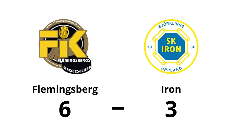Flemingsbergs IK vann mot SK Iron Hockey