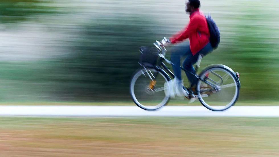 Vinnande bild i tematävlingen "cyklar".