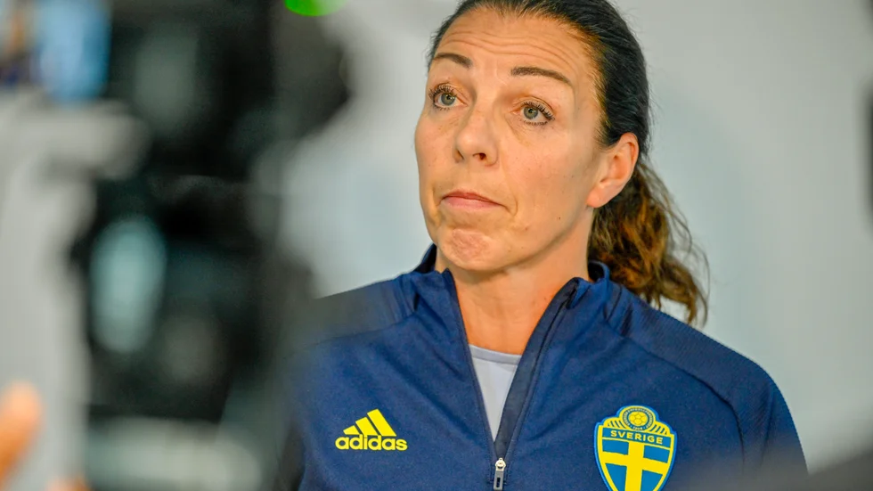 Andrea Möllerberg, sparkad generalsekreterare för Svenska fotbollförbundet. Arkivbild.