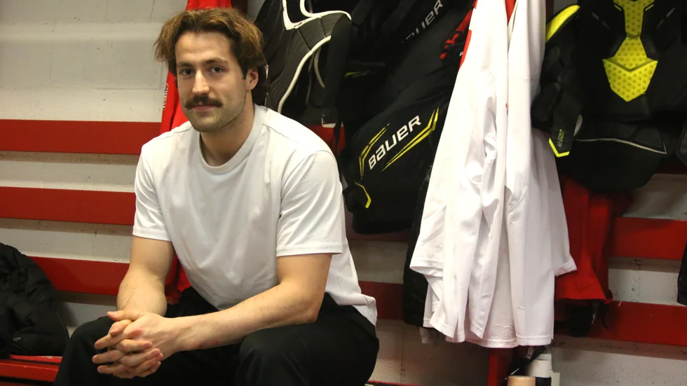 Oscar Ingesson är klar för Piteå Hockey och hoppas debutera redan på den kommande bortaturnén. Piteå möter Hudiksvall och Sollentuna torsdag respektive lördag.
