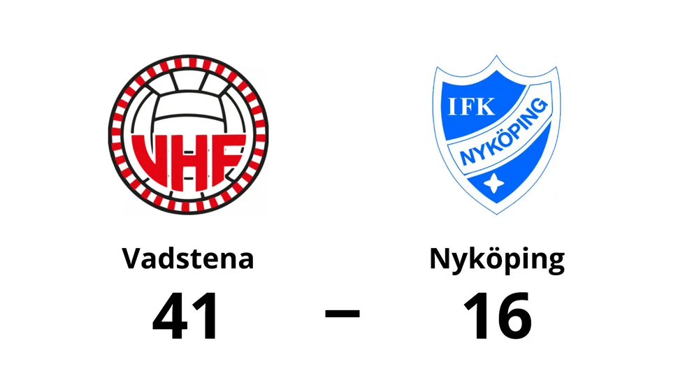 Vadstena HF vann mot IFK Nyköping