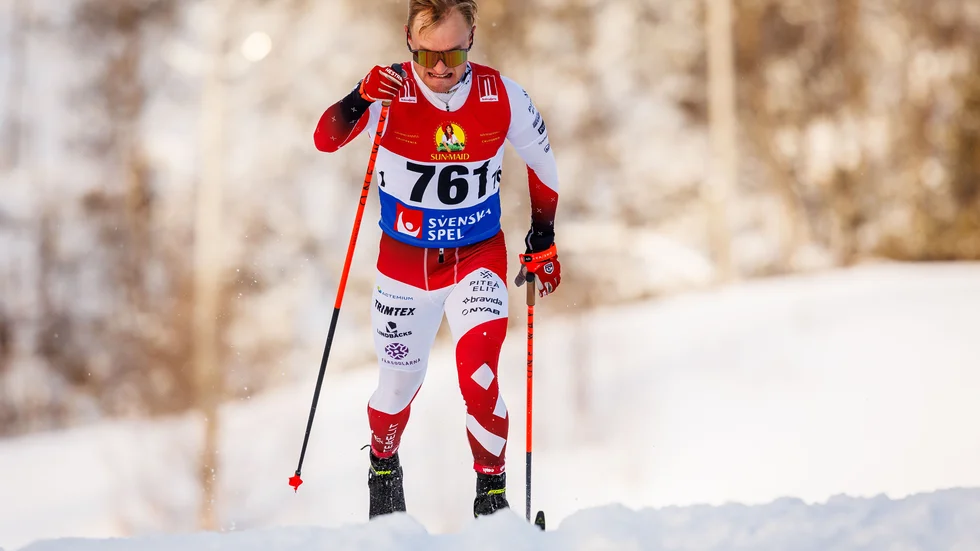 Björn Sandström från Piteå Elit blev åtta.