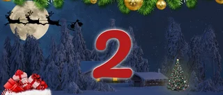 Lucka 2 i Elins julkalender • Var med och tävla du med!