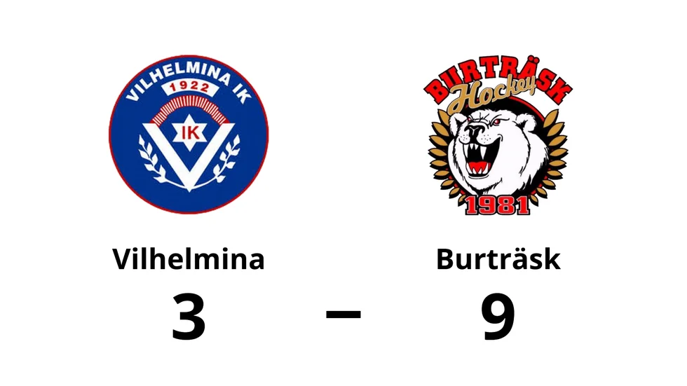 Vilhelmina IK förlorade mot Burträsk HC