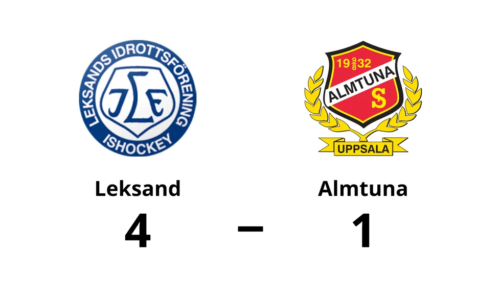 Leksand vann mot Almtuna