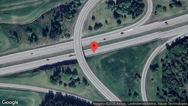 Störningar i trafiken på grund av stillastående lastbil på E4