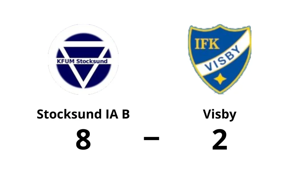 Stocksund IA B vann mot IFK Visby
