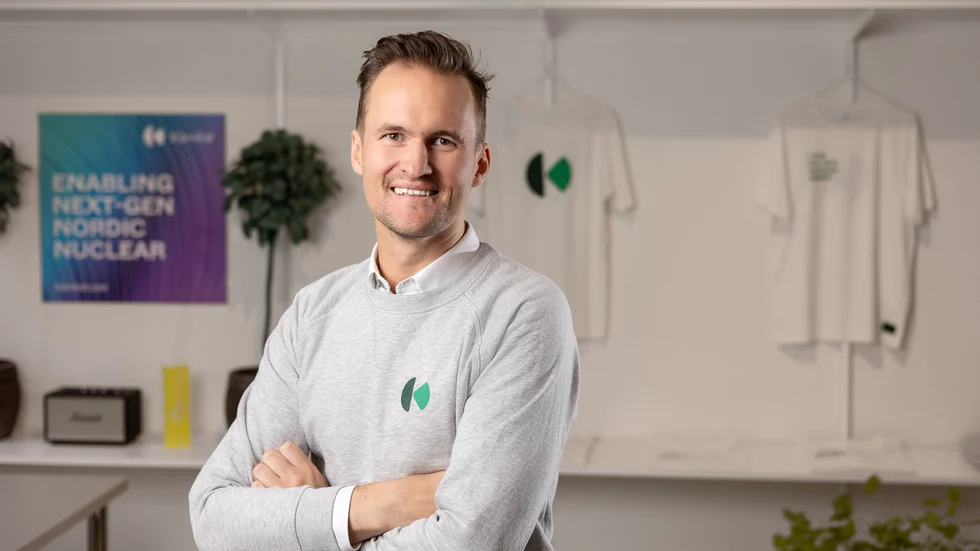 John Eliasson, affärsutvecklingschef på Kärnfull Next som nu går vidare i processen för kärnkraftsreaktorer i Motala.
