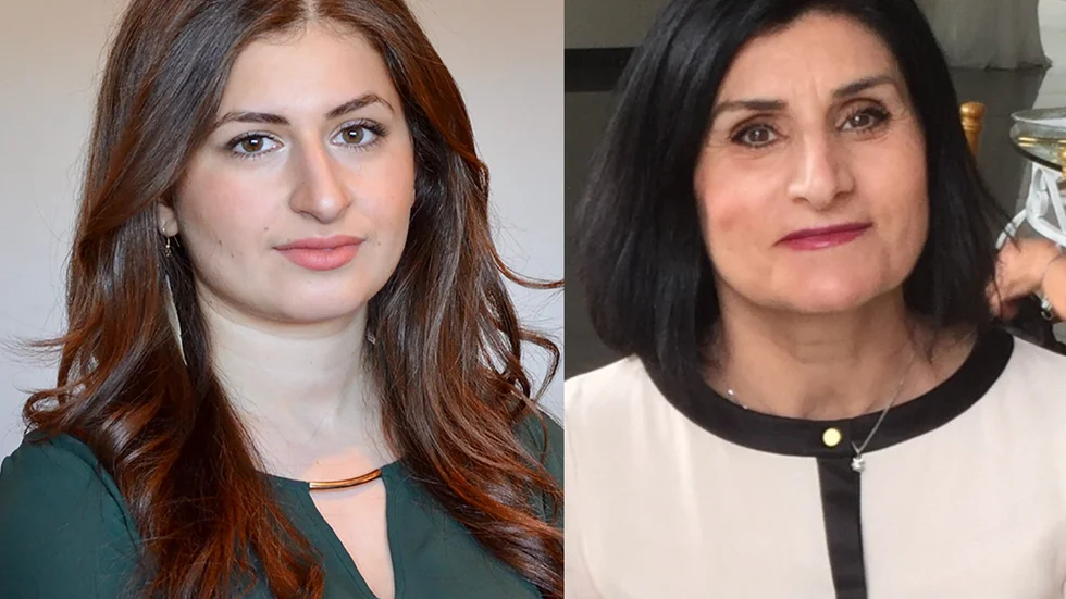 Kara Hermes och Zekiye Cansu är båda ättlingar till folkmordsöverlevare.