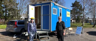 Teststationen i Vingåker på plats – bilköer inledde