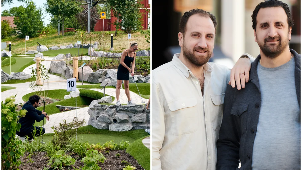 Bröderna Filip och Daniel Guvén satsar på Wenngarn. Bland annat har det byggts en minigolfbana/äventyrsgolf här i sommar. Framöver vill de även etablera en glassfabrik, få hit ett lekland utomhus, en trädgårdshandel med mera.