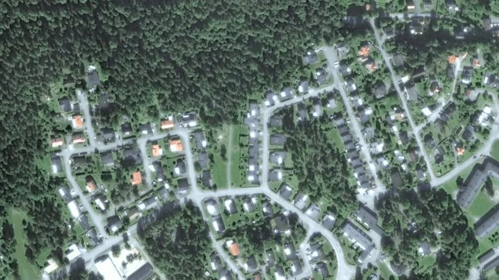 Området kring Pionjärvägen 7