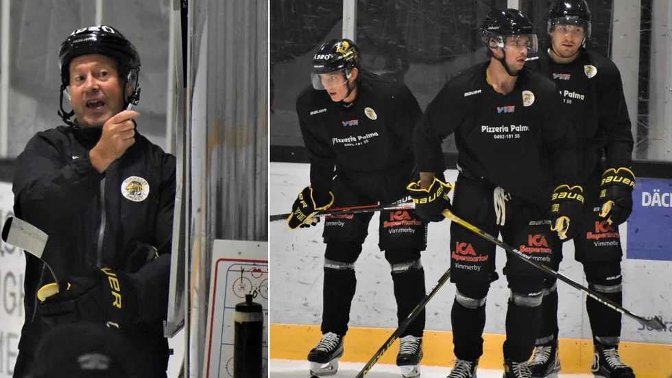 Staffan Lundhs Vimmerby Hockey spelar säsongens andra träningsmatch på onsdag kväll.