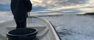 Läsarbilden: Storm när näten skulle tas upp