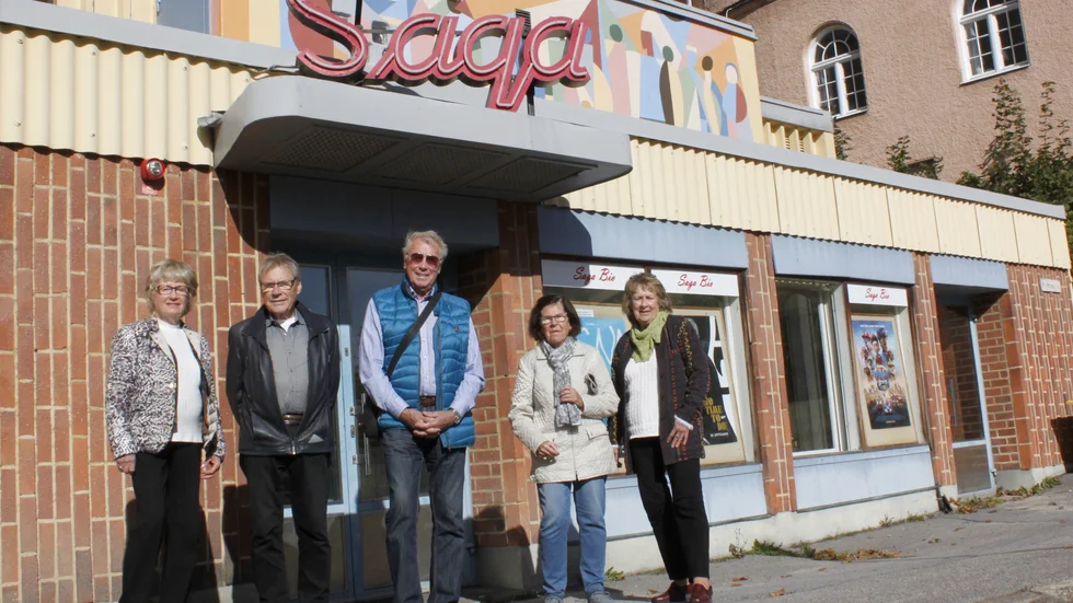 Britt-Louise Adamsson, Sten Uddin, Stefan Gejdeman, Solveig Wallén och Kicki von Wachenfeldt från Flens dagfilmstudio.