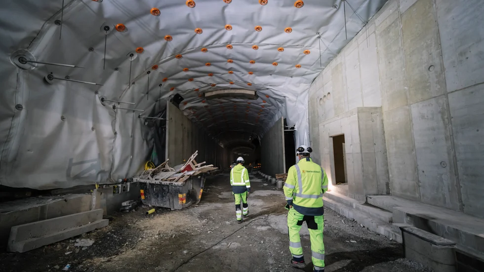 Förbifart Stockholms tunnlar kräver mycket cement.