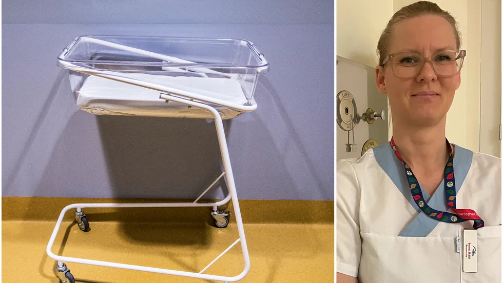 Emma Sköld är ordförande i Barnmorskeföreningen i Norrbotten.