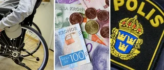 Polisen utreder assistanshärva i Uppsala på 9 miljoner