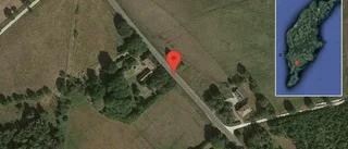 Trafikolycka med rådjur på södra Gotland