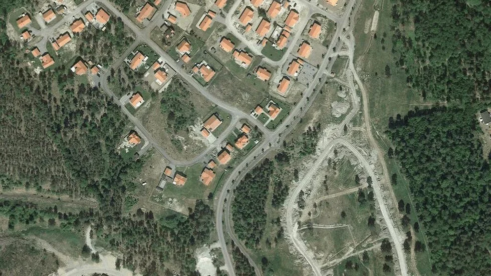 Området kring Torparängsvägen 1