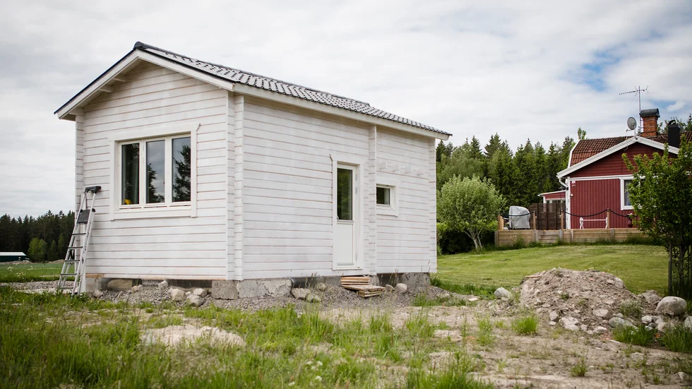 Attefallshus blir alltmer populärt att bygga. Allra störst intresse är det i Tofta och Västerhejde.