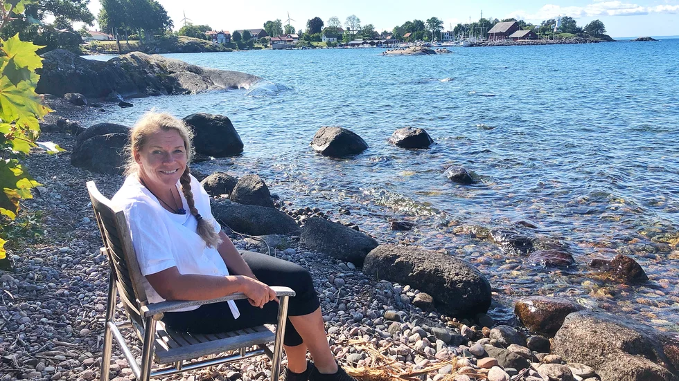 Åse Wännerstam kommer från Adelöv i Småland och kom till Östergötland och Rök 2003. I våras flyttade hon till Omberg. "Att bo på Omberg har varit en dröm sedan jag flyttade till Östergötland".