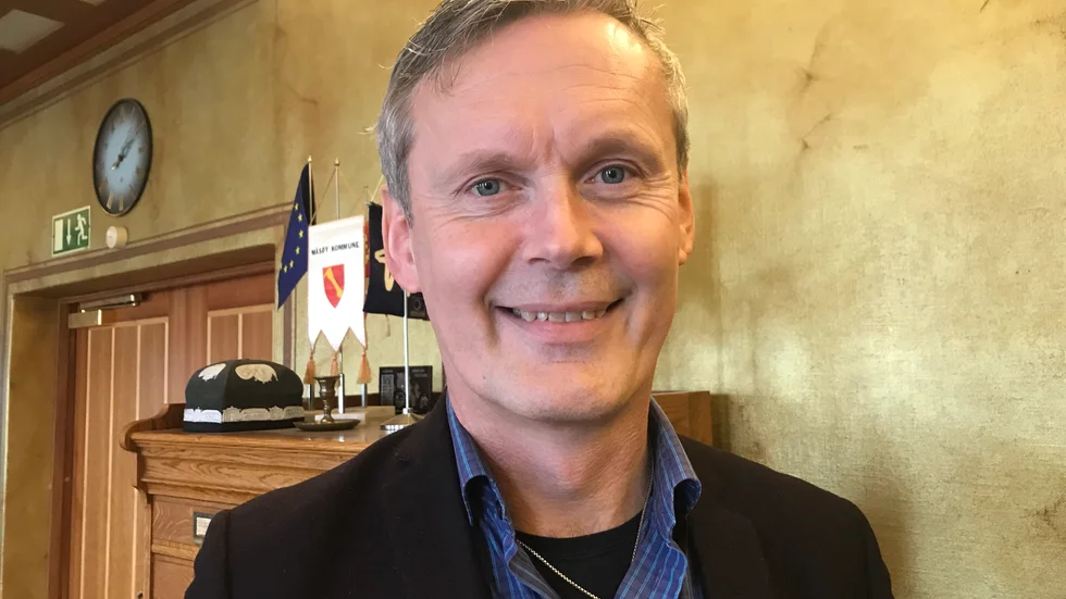 Ralf Hedin har varit kommunchef i Vingåker i fem år och trivs otroligt bra på posten. 