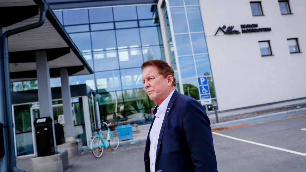Kenneth Backgård (SJVP) känner ingen oro över minussiffrorna som redovisades på onsdagen. 