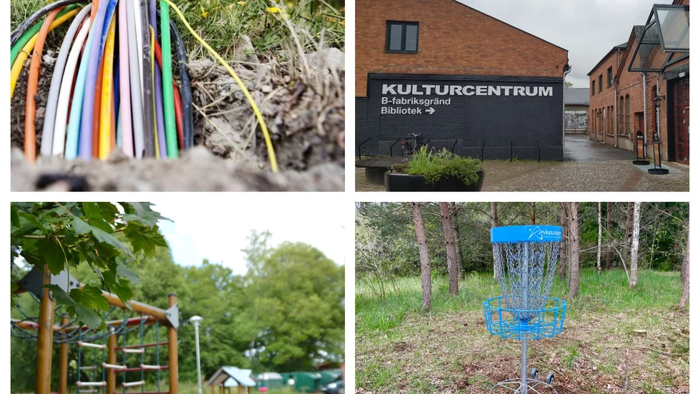 Fortsatt utbyggnad av fiber på landbygden. Fortsatt utbyggnad av Kulturcentrum. Ny lekplats. Discgolf i Humpa. Det är några av de satsningar majoriteten lägger fram i sitt budgetförslag för 2022.
