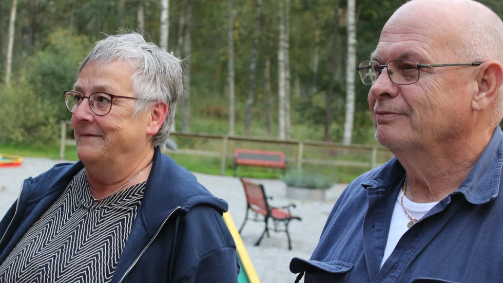 Annelie Johansson och Mats Lööf var två av de aktiva i Bränntorps vägförening som Folkbladet träffade i september 2021. Nu har det gått några år.