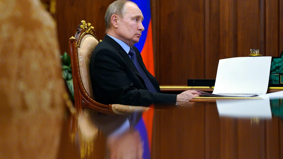 Rysslands president Vladimir Putin.