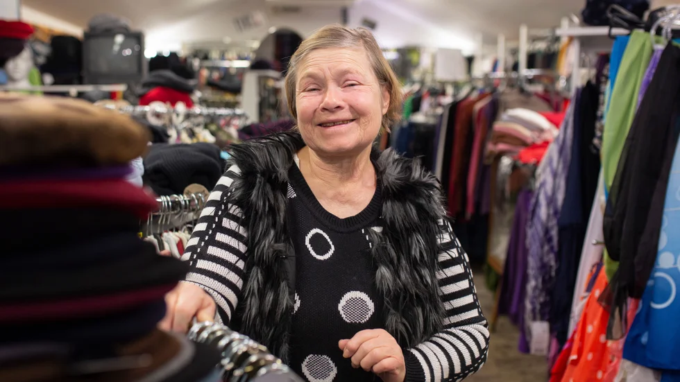 ”I framtiden drömmer jag om att driva en lite mindre butik där jag säljer Stetsonhattar”, säger Anne-Marie Kahnlund Hällmar som fyllt 66 år.