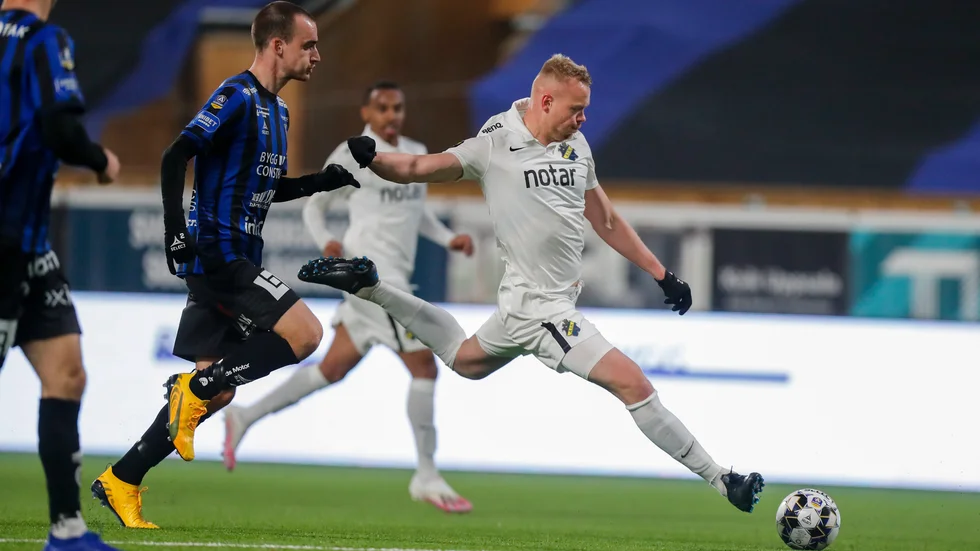 Kolbeinn Sigthorsson har brutit handen. Arkivbild.