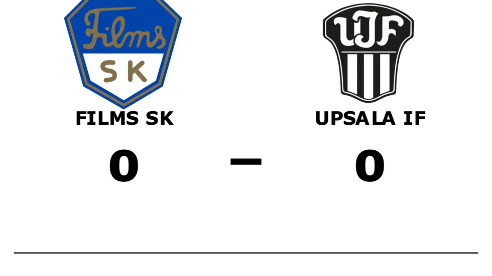 Films SK spelade lika mot Upsala IF