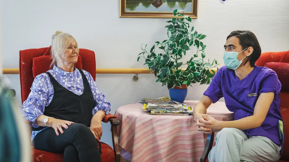 Arkivbild. Personerna på bilden, Yvonne Fredriksson och Reza Ramezani, har ingen direkt koppling till texten i insändaren.