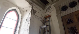 Fuktproblem i Boxholms kyrka – frågetecknen är många