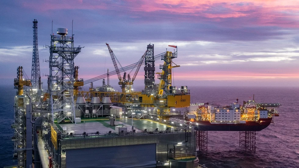 Johan Sverdrup Oljefält. Norges ekonomiska beroende av Nordsjöoljan är stort. 