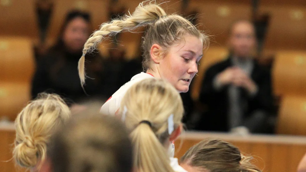 Moa Thorsson gjorde två mål för RP i förlustmatchen.