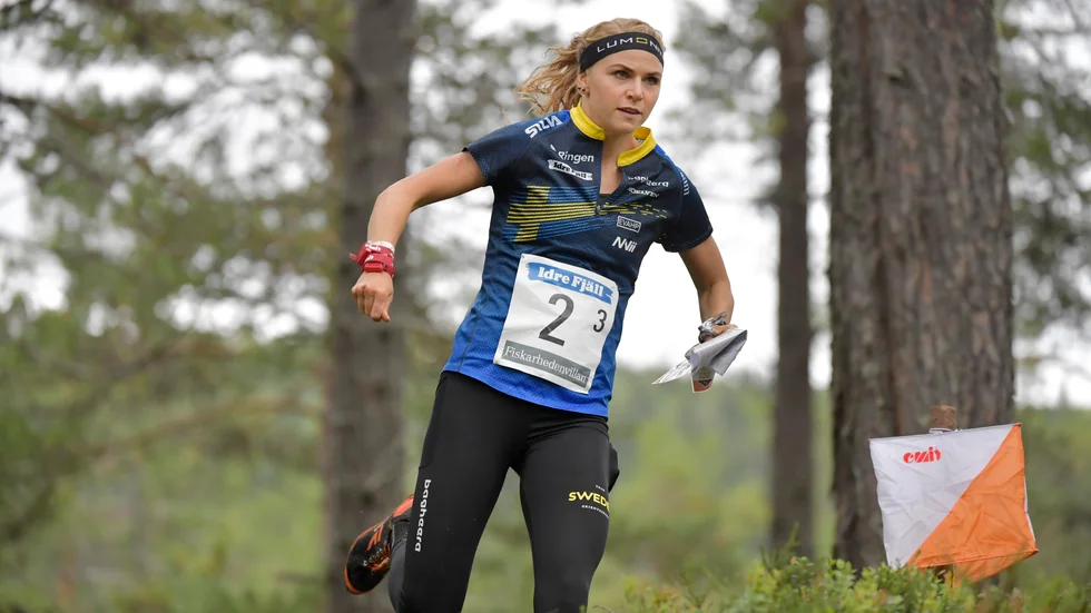 Karolin Ohlsson tog SM-guld i sprint efter att ha besegrat Tove Alexandersson. Arkivbild.